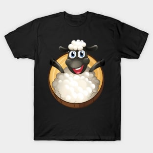 Vintage Sheep TV Series Cartoon The Shaun T-Shirt